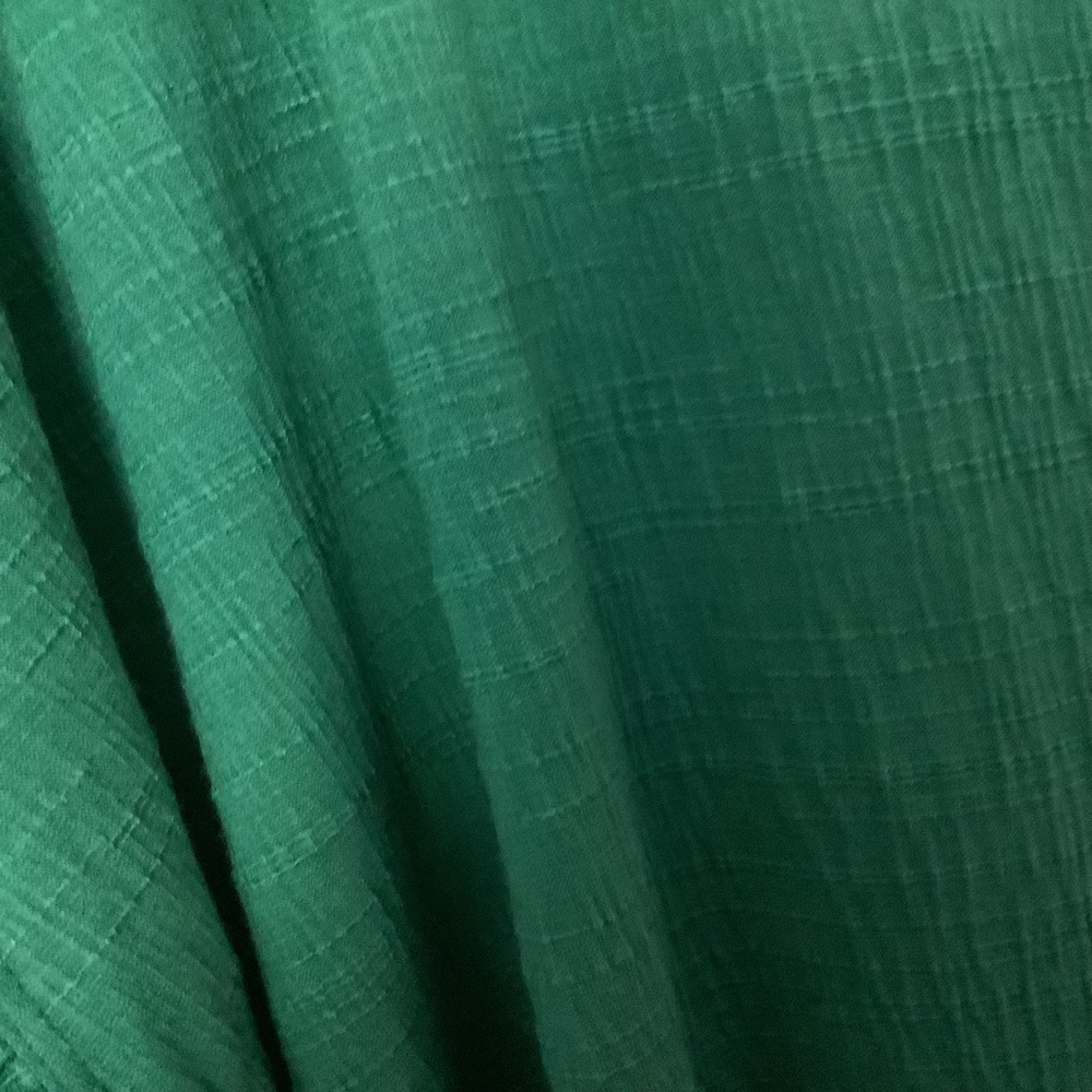 Brand new Max Studio - brand new green top with ruffled cap sleeves - - Picture 5 of 5